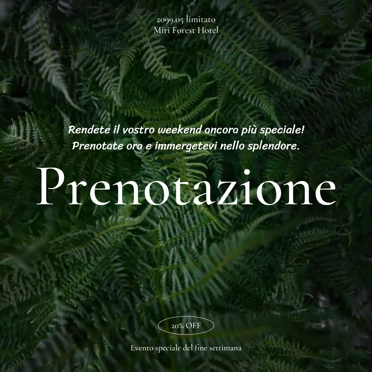 Annunci di viaggio classici in verde e bianco