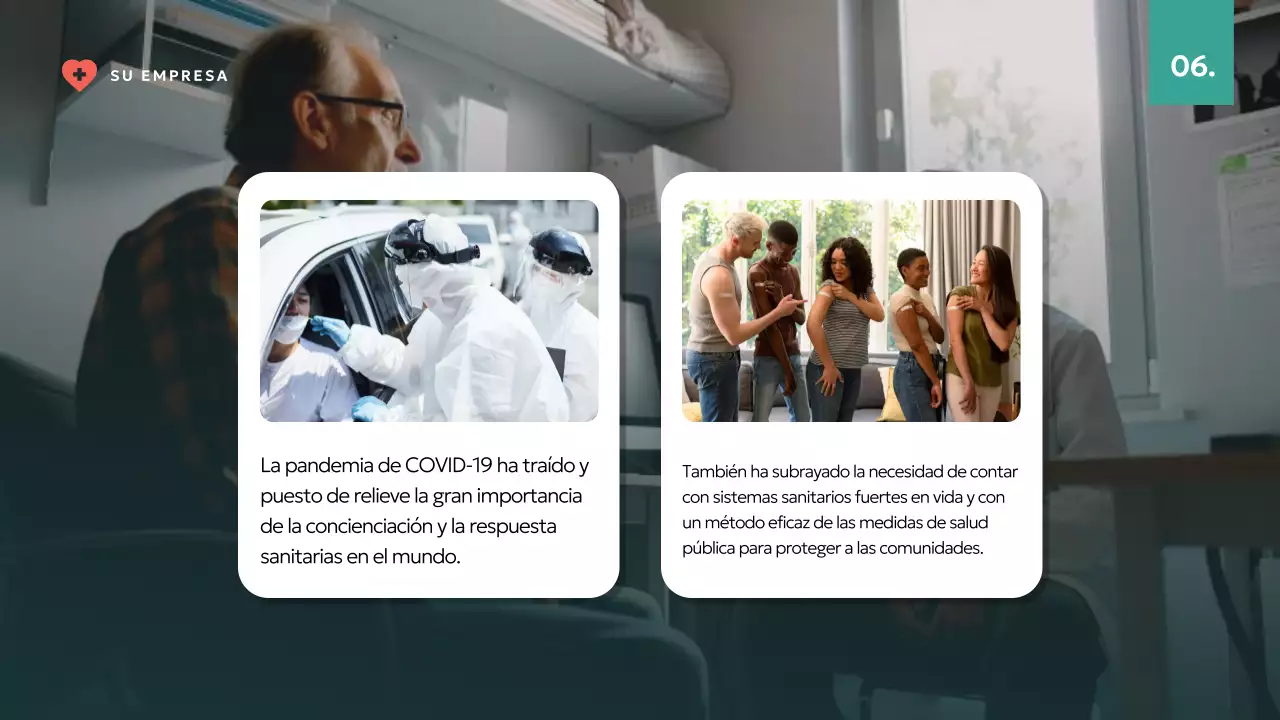 Informe sobre el Día Mundial de la Salud Verde y Marfil Moderno