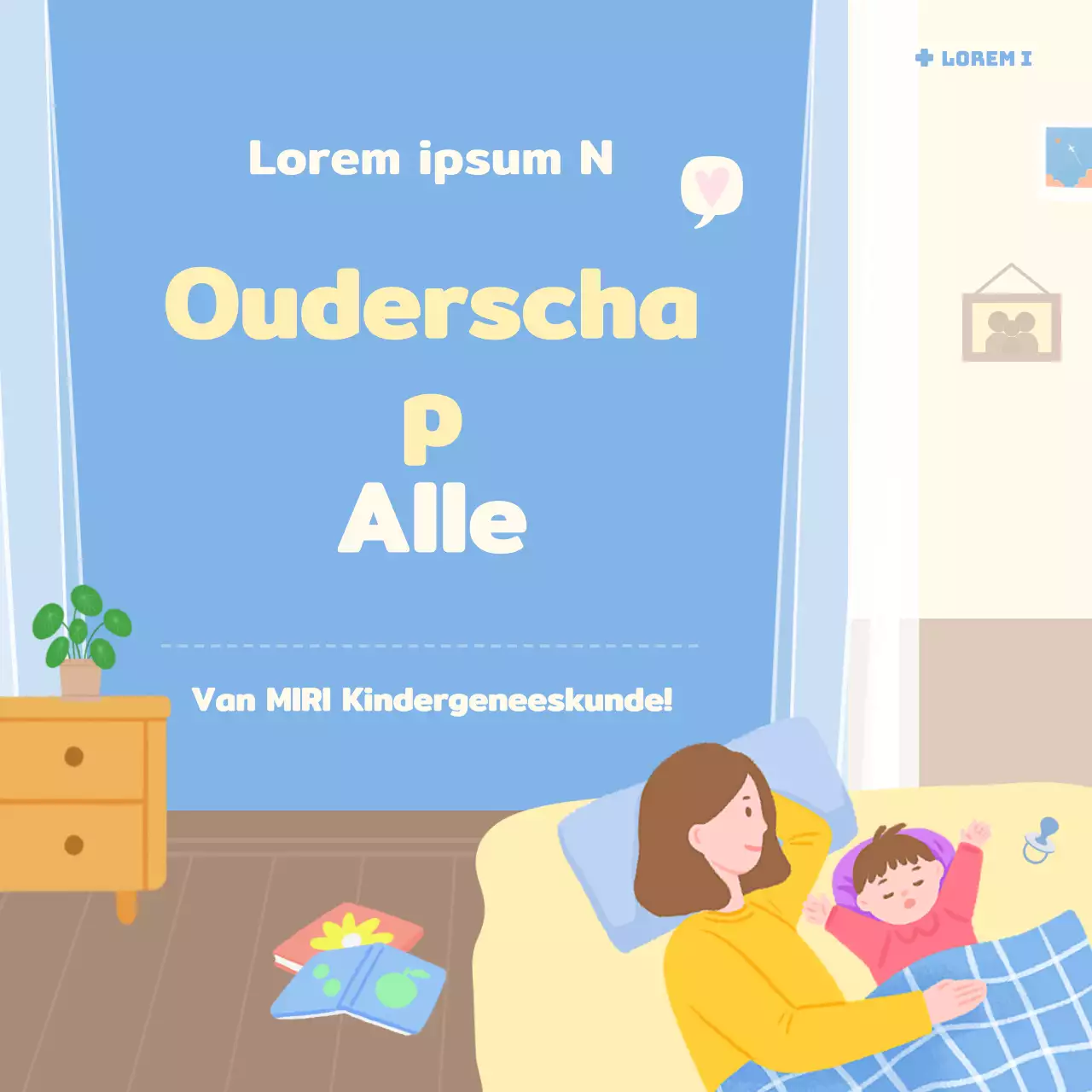 Ouderschapstips in lichtblauw