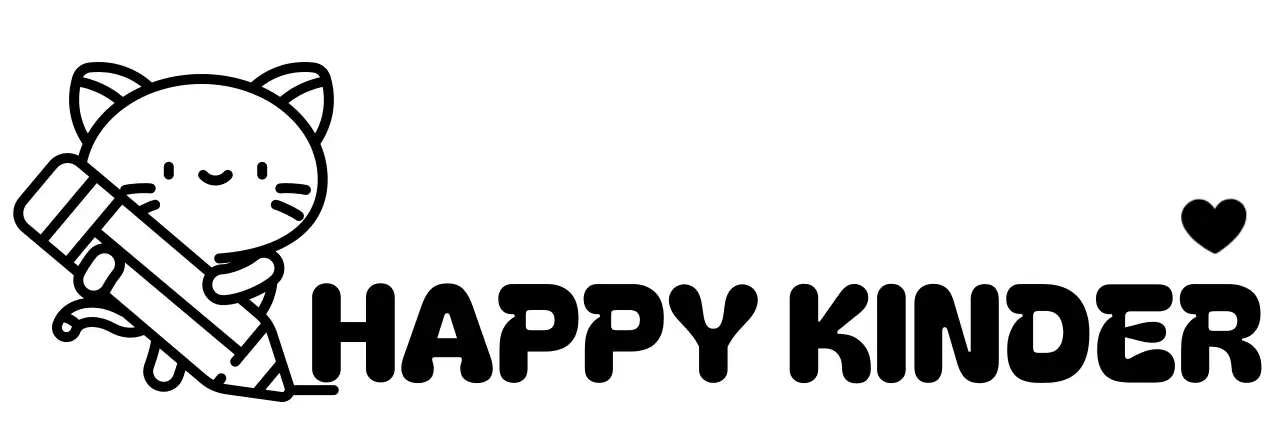 Kinder unterrichten mit niedlichen Illustrationen von Katzen