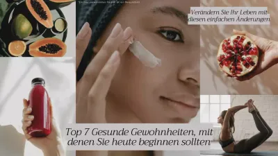 Beige und Grau Minimal Gesunder Lebensstil Vlog Promotion