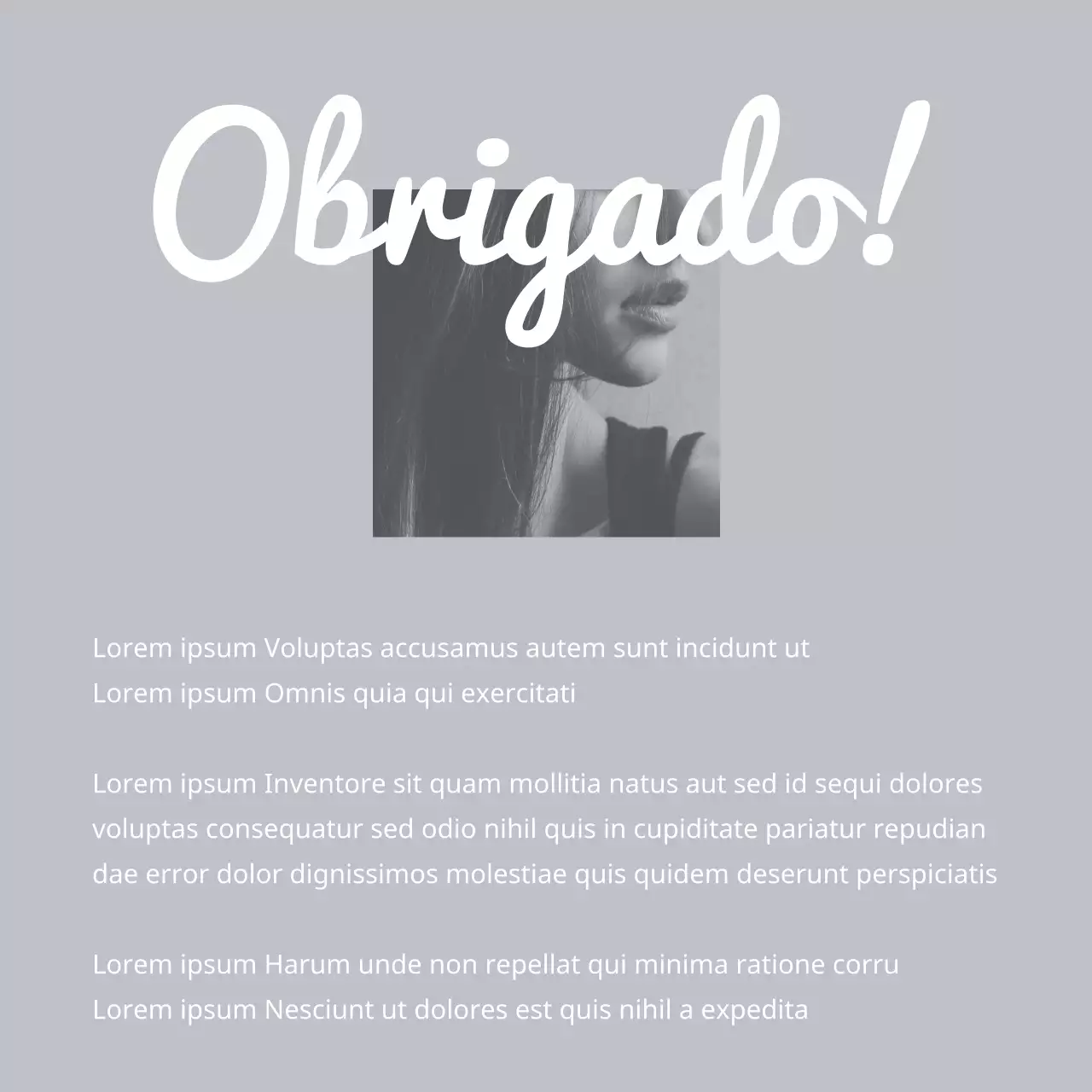 Promover um feed de marketing de redes sociais moderno em branco e cinzento