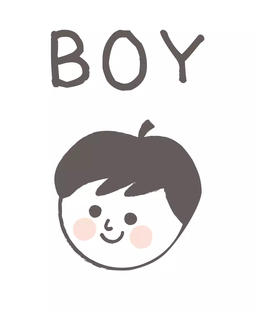 T-shirt met doodle doodle-achtig gekarteld schrift warme harten en schattige familie-illustratie