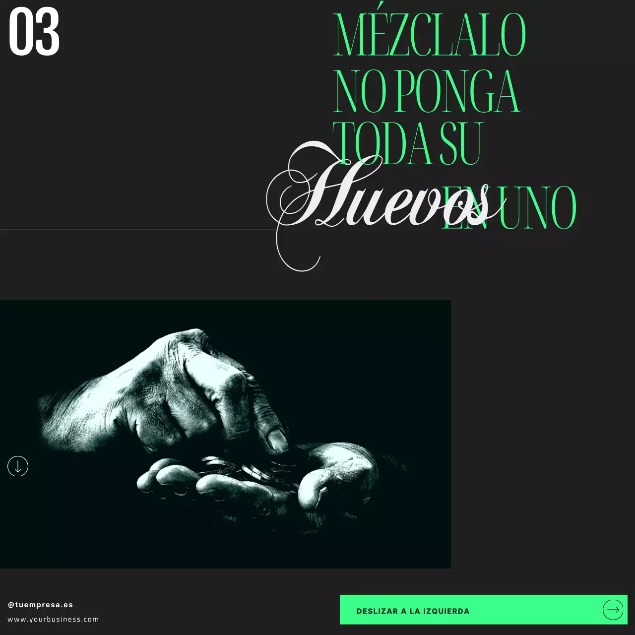 Green Black Modern Sencillos consejos de inversión para principiantes