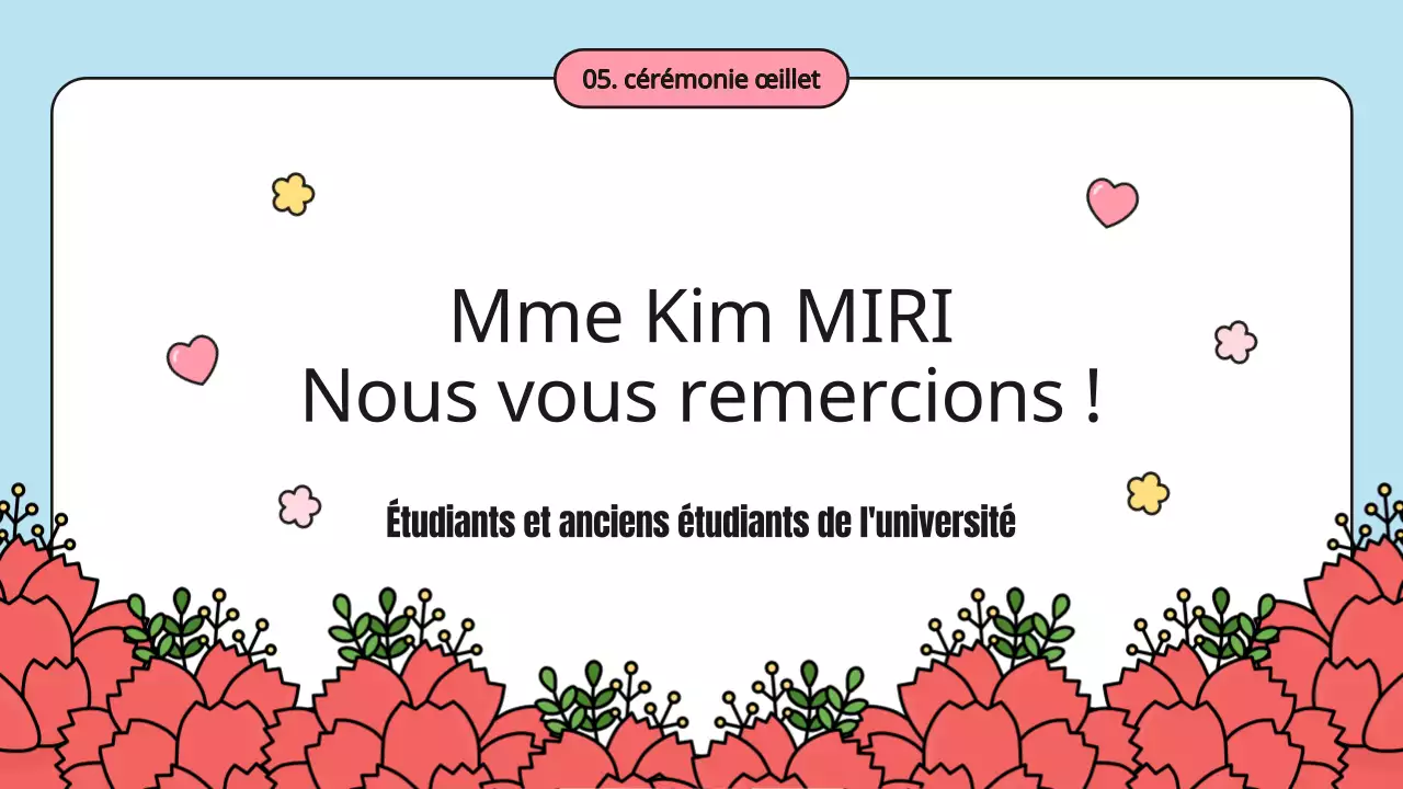 Le programme de la journée des enseignants "Ivory and Rainbow's Pretty" Planificateur d'événements