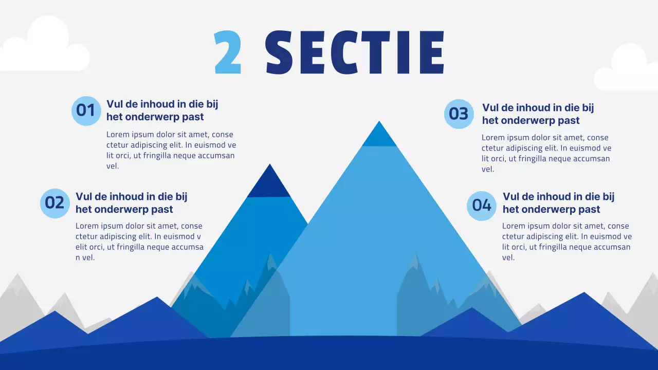 Blauw en Wit Eenvoudig Vrijmoedig Voorstel