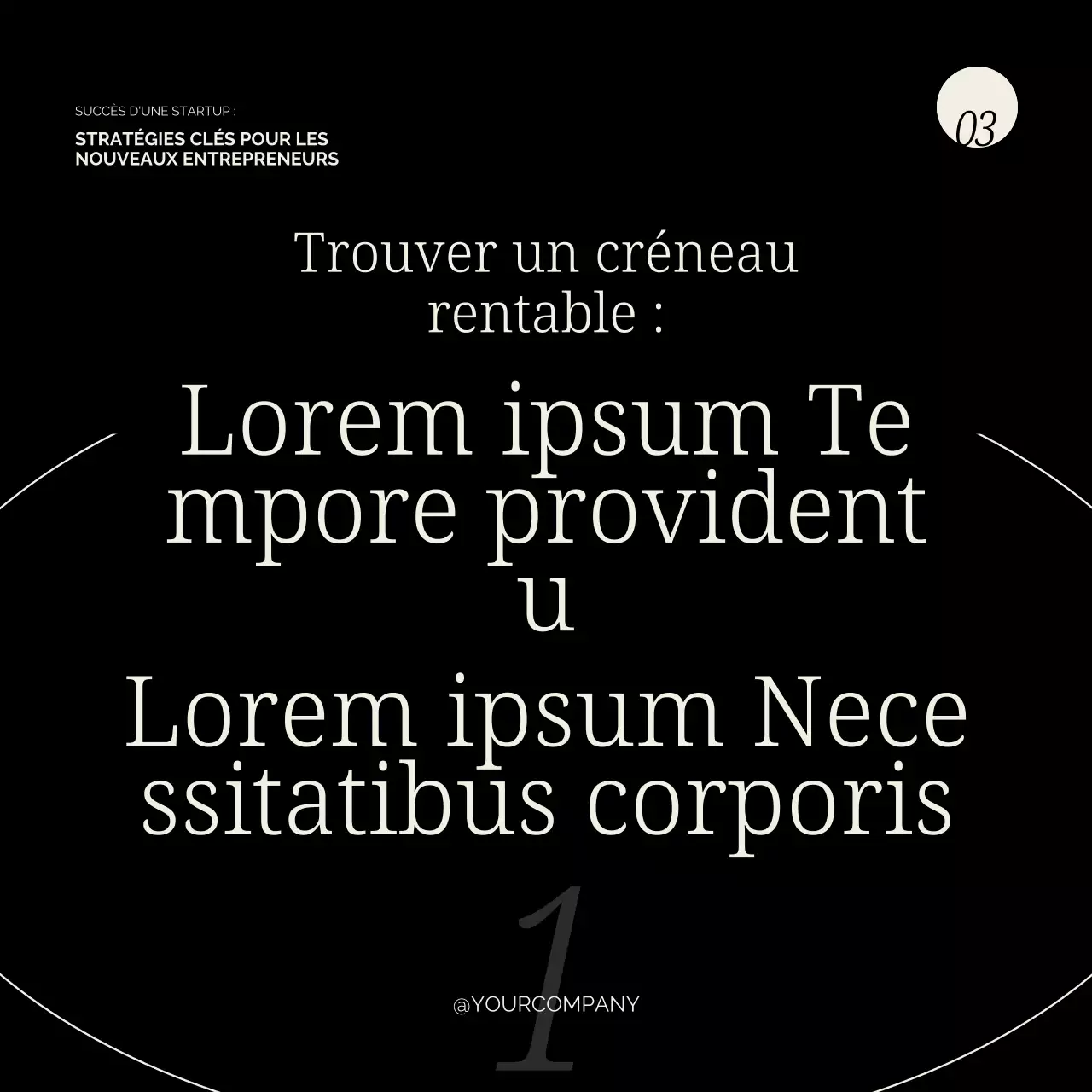 Publicité pour la création d'une entreprise moderne beige et bleue