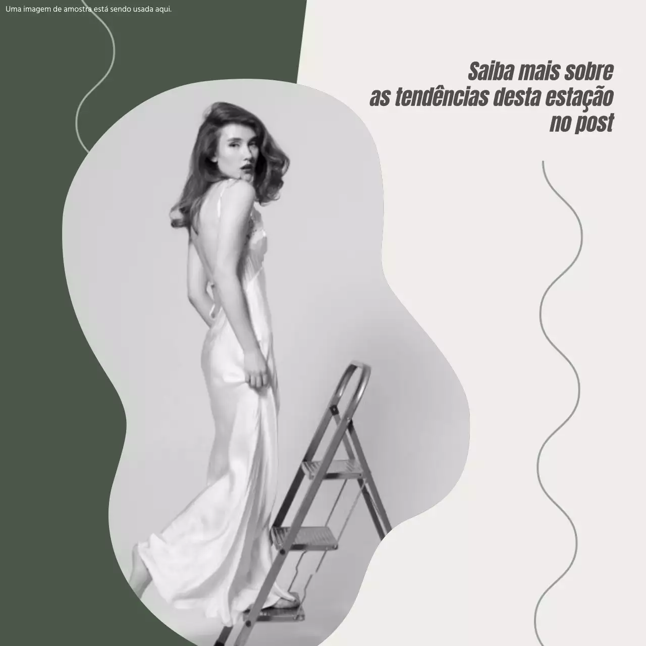 Promoção do blogue de moda moderna Beige and Green