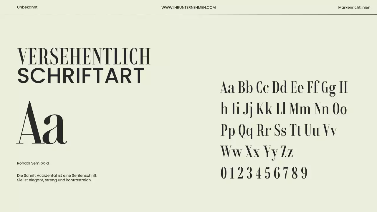 Beige und Grau Minimal Modern Brand Guidelines