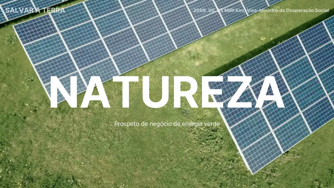 Uma introdução básica verde e branca ao negócio da energia verde