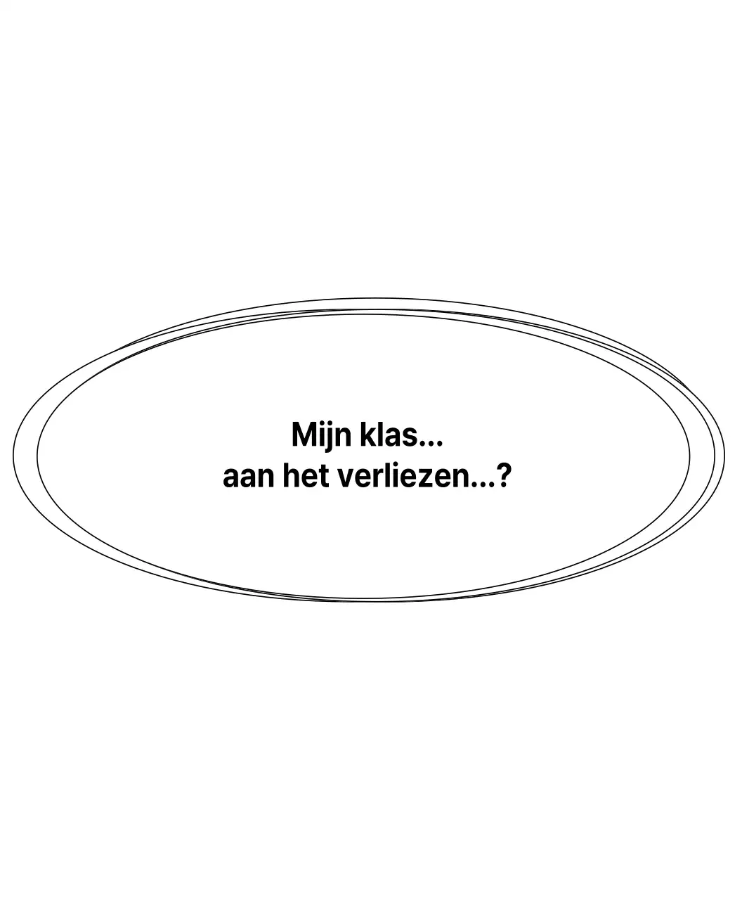 Groep let's go pompons met tekstballonnetjes