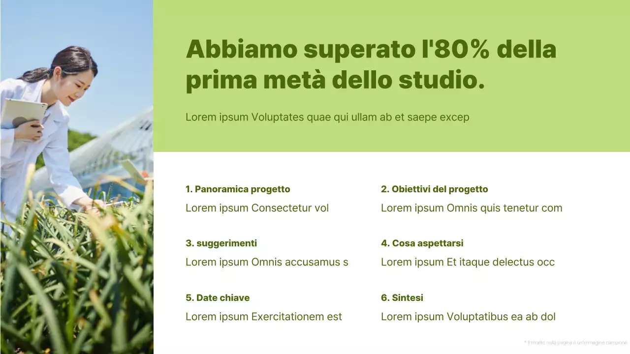 Relazione sul progetto collaborativo di base in abstract