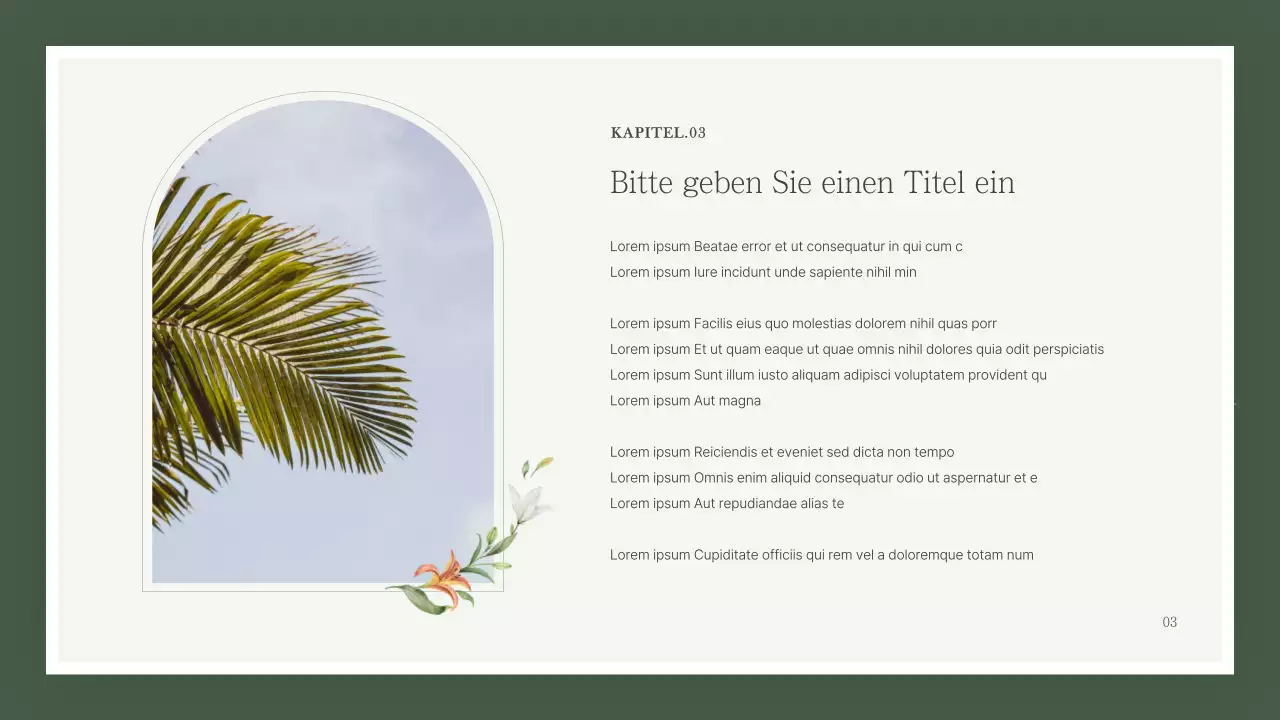 Ein einfacher, grüner, markengeschützter Marketingauftrag