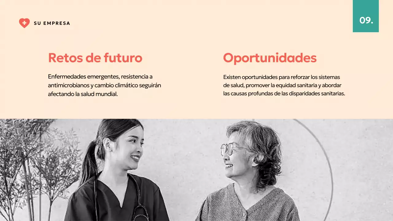 Informe sobre el Día Mundial de la Salud Verde y Marfil Moderno