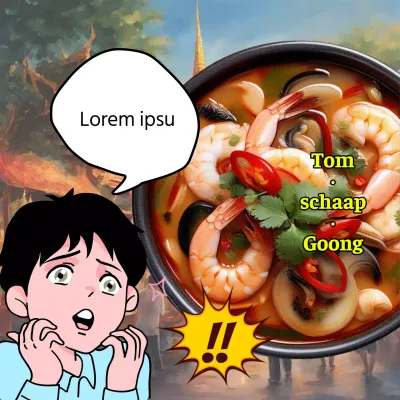 Promoot je retro geel met zwarte tomboywinkel