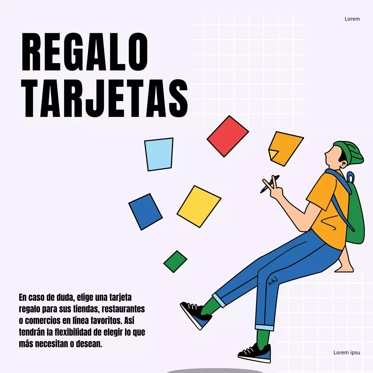 Lila Negro Moderno Encuentra el regalo de graduación perfecto Consejos Promoción