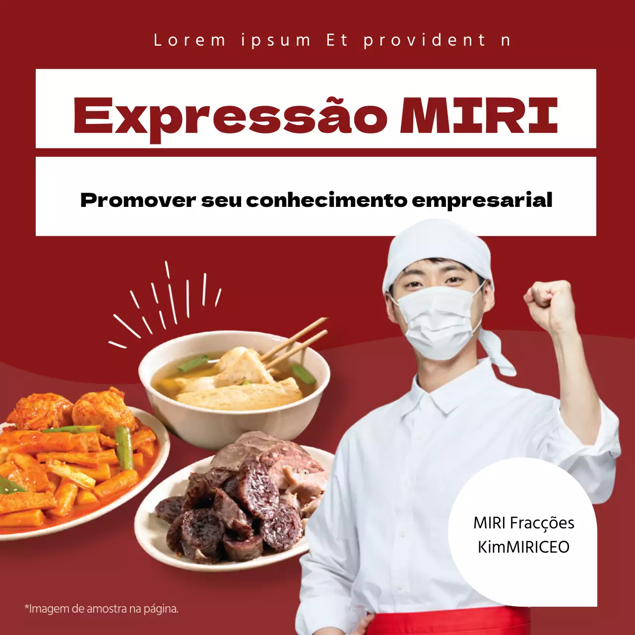 Um guia para iniciar uma franquia, destacado a vermelho e preto
