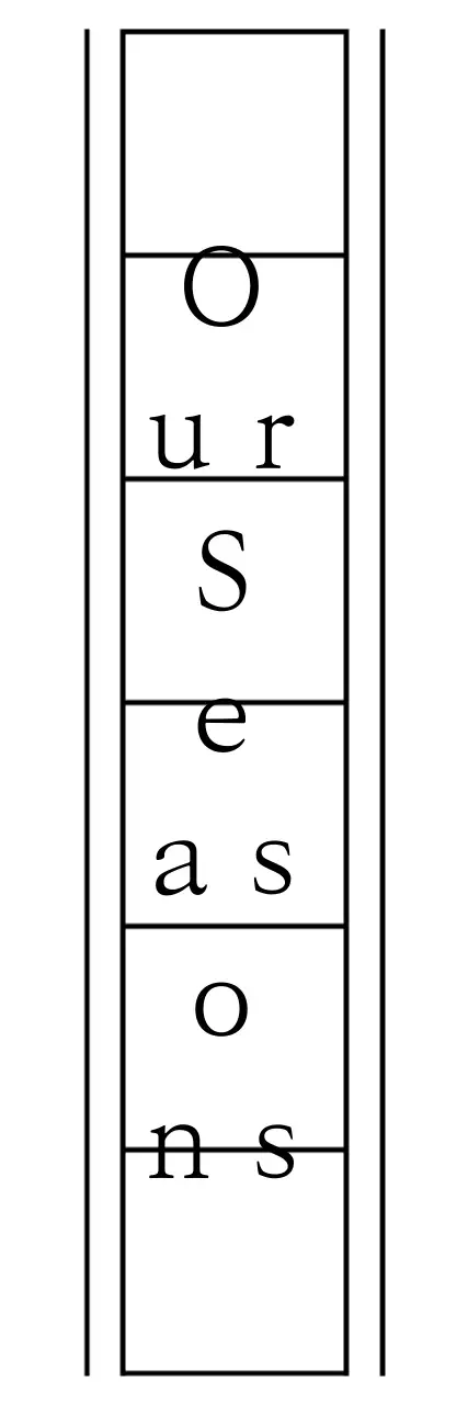 Texto sentimental em tipos de letra manuscritos e serifados
