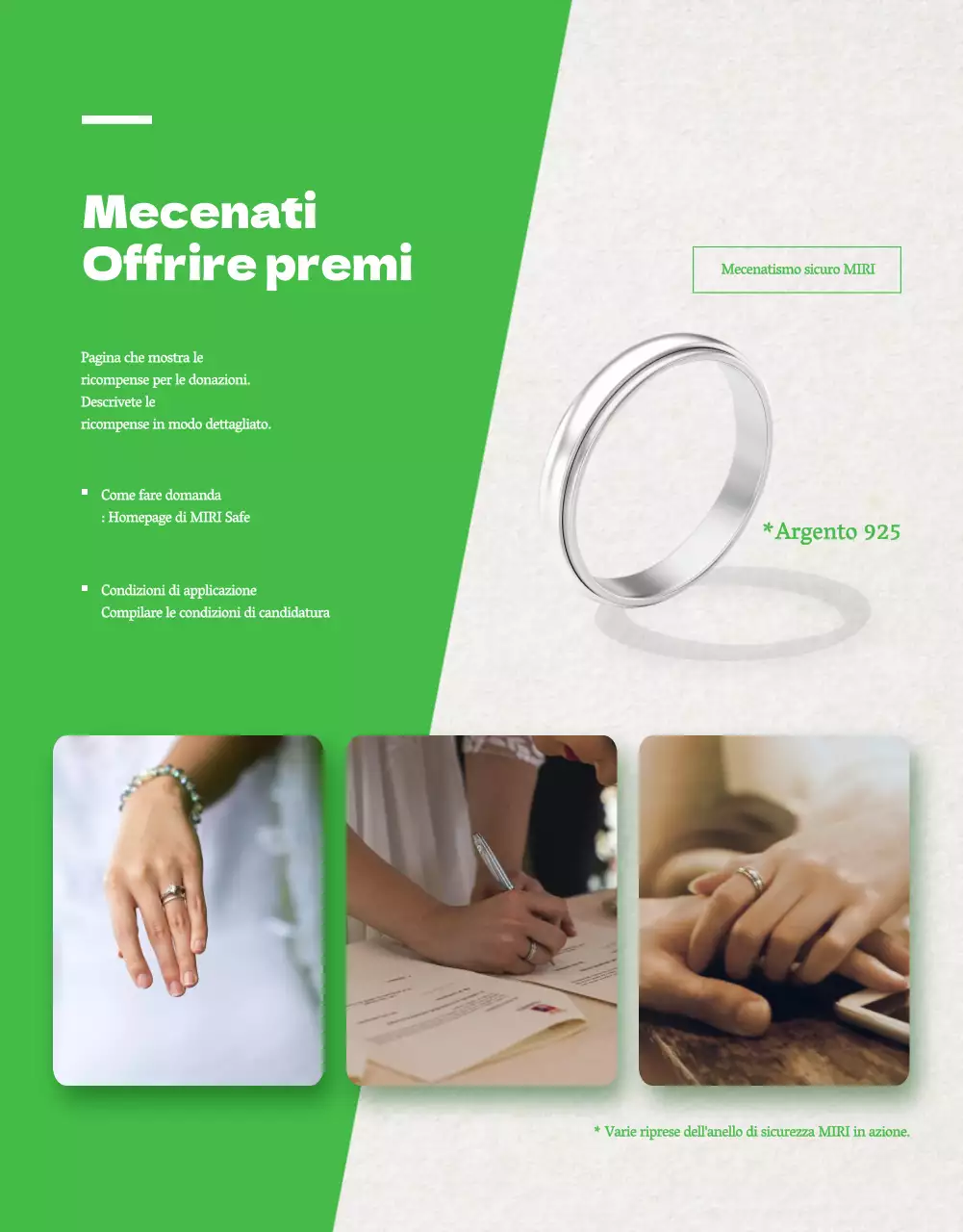 Promuovere le sponsorizzazioni in tendenza con il verde e il beige