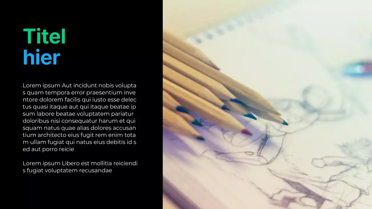 Neon Modern Flashy Vormen Portfolio