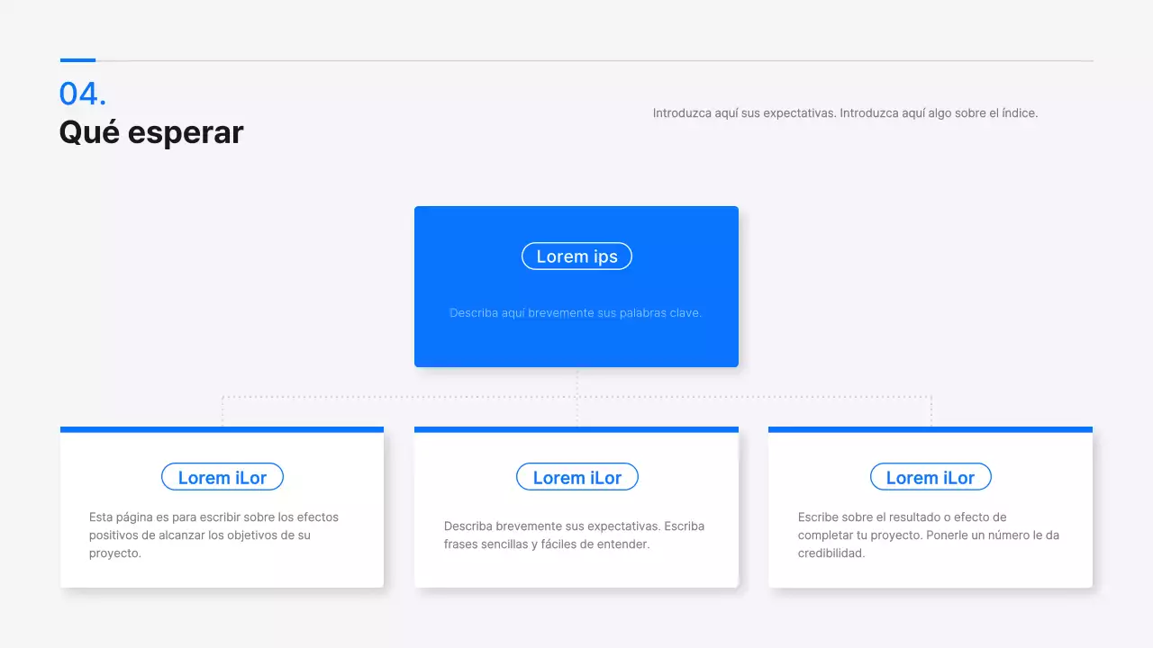 Una moderna propuesta de colaboración en azul y blanco para un proyecto entre la industria y el mundo académico