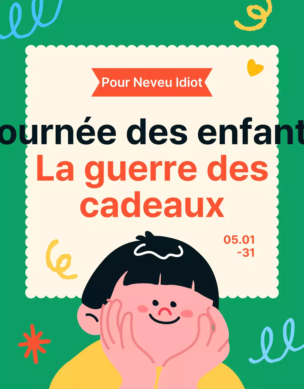 Recommandations de cadeaux avec une touche de vert et d'ivoire