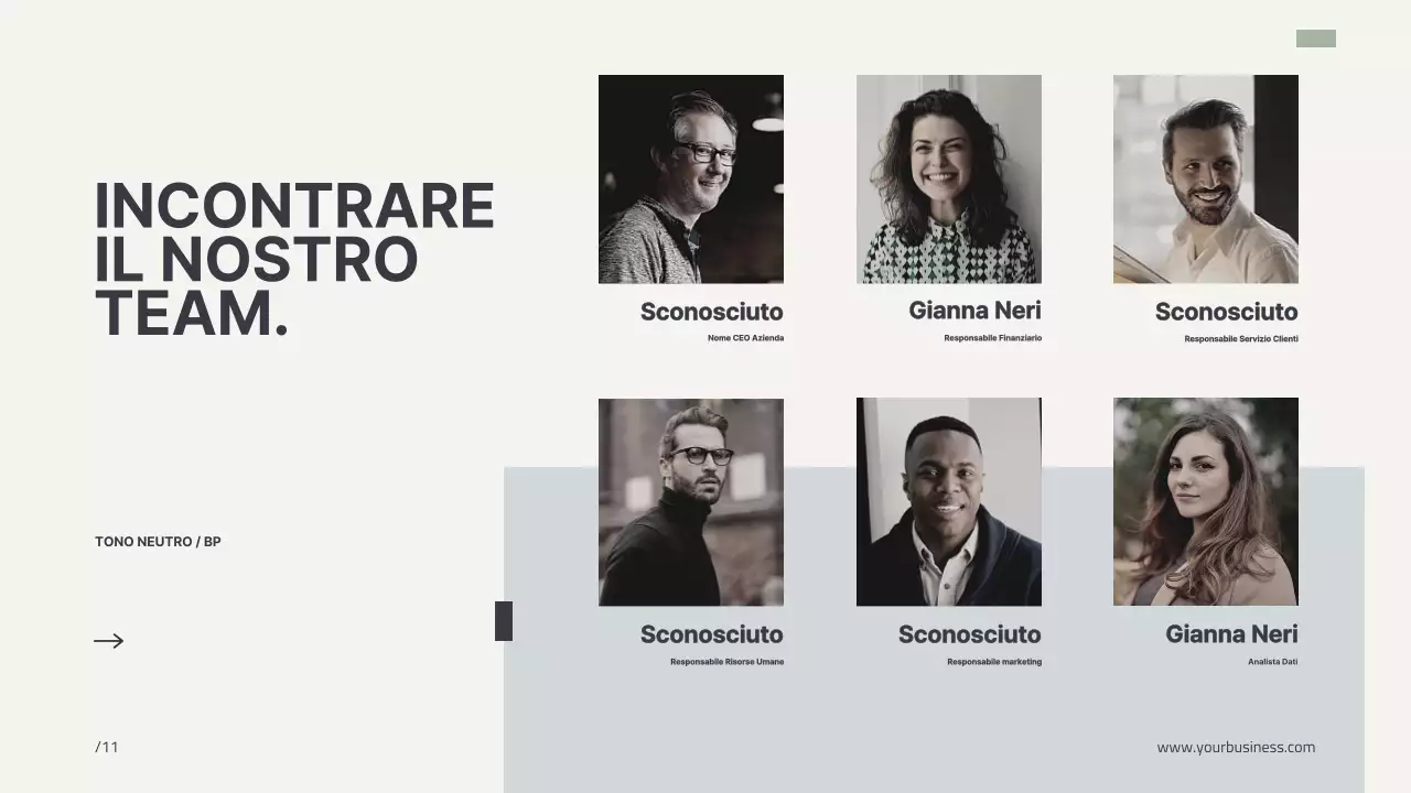 Beige Minimal Modern Profile Introduzione aziendale