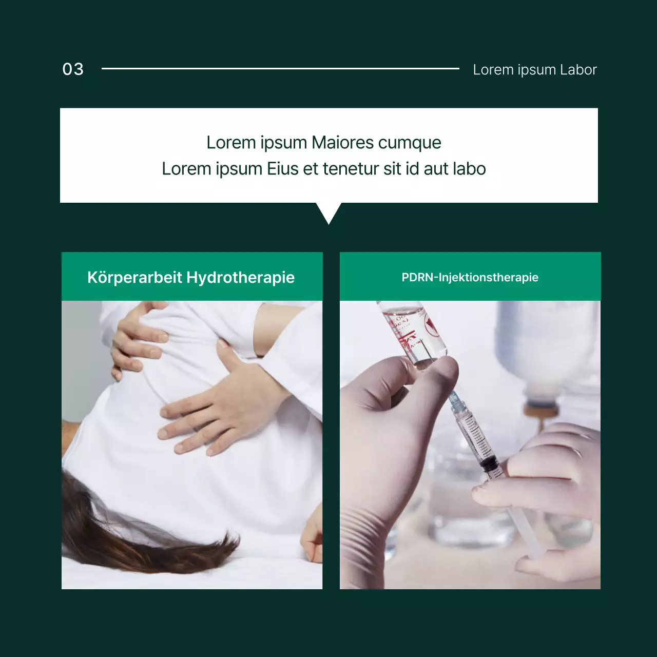 Über die einfache grüne und weiße Lösung zur Beckenkorrektur