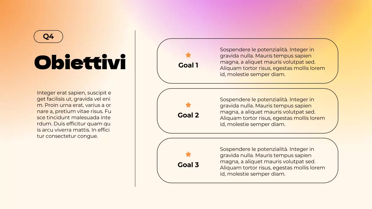 Rapporto viola a gradiente semplice