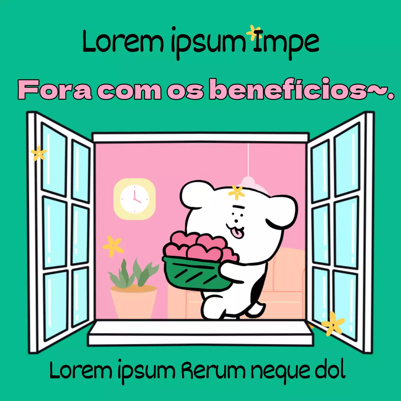 Anúncios de saldos rosa e verde para o Dia da Criança