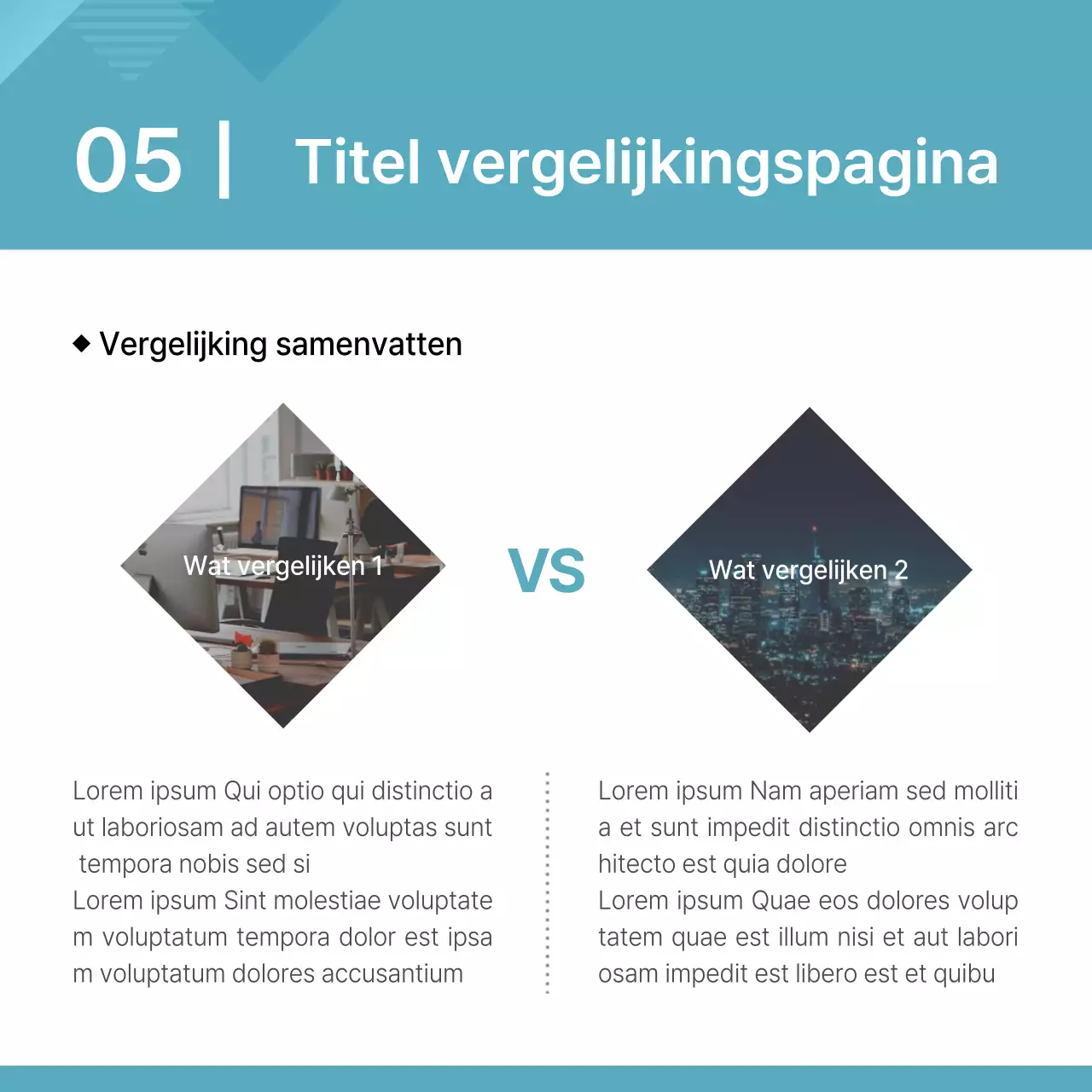 Een eenvoudig strategisch bedrijfsplan in mintkleur