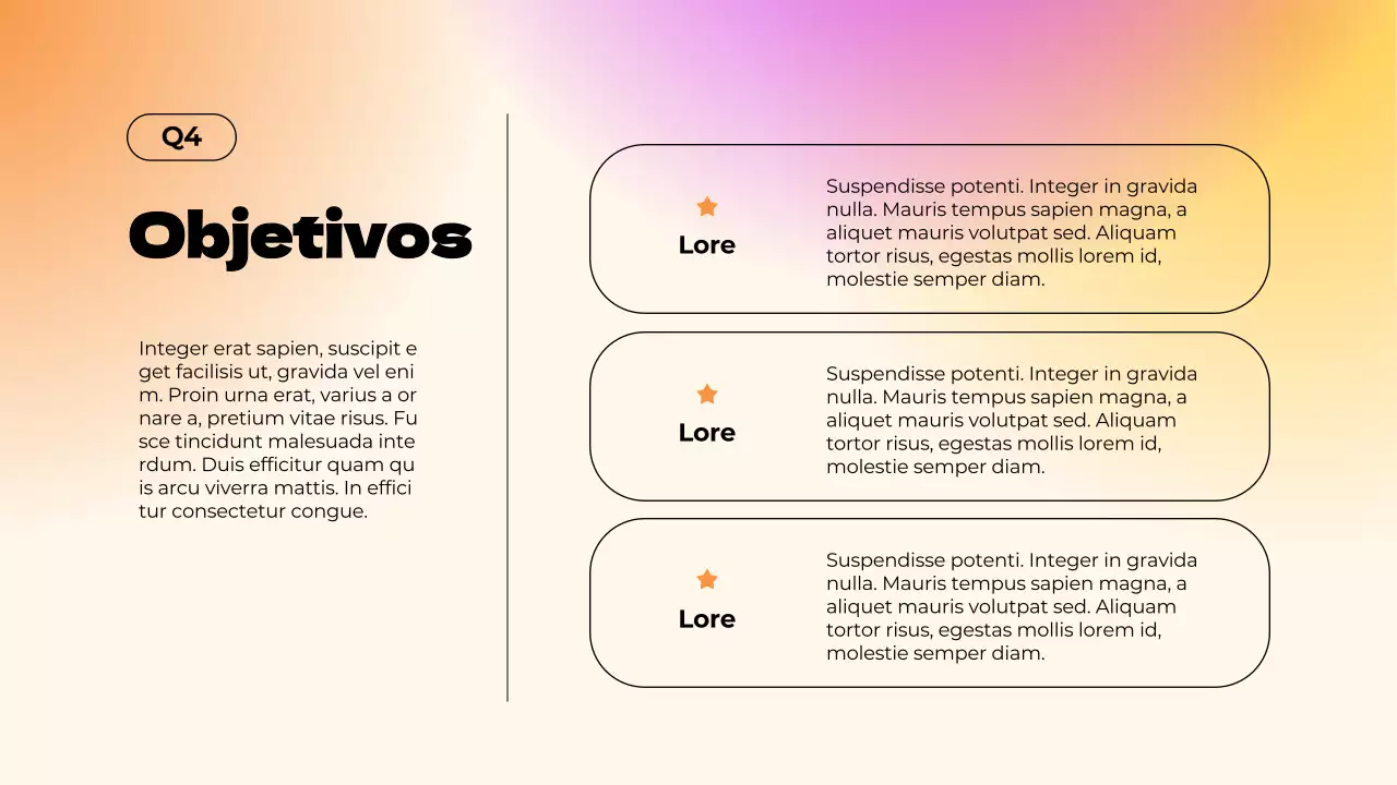 Informe degradado simple púrpura