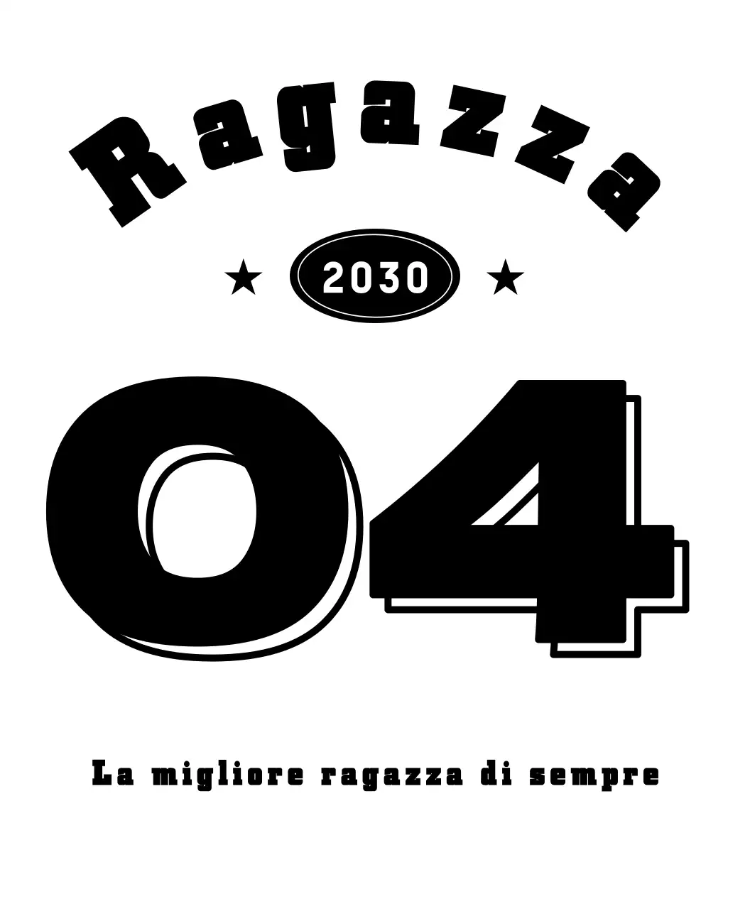 Maglietta numerata in grassetto della famiglia sportiva Magliette per la famiglia, Magliette per il gruppo