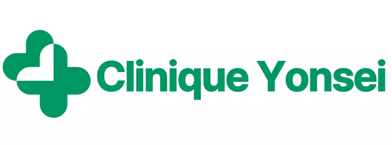 Papeterie hospitalière avec un logo en forme de trèfle à quatre feuilles