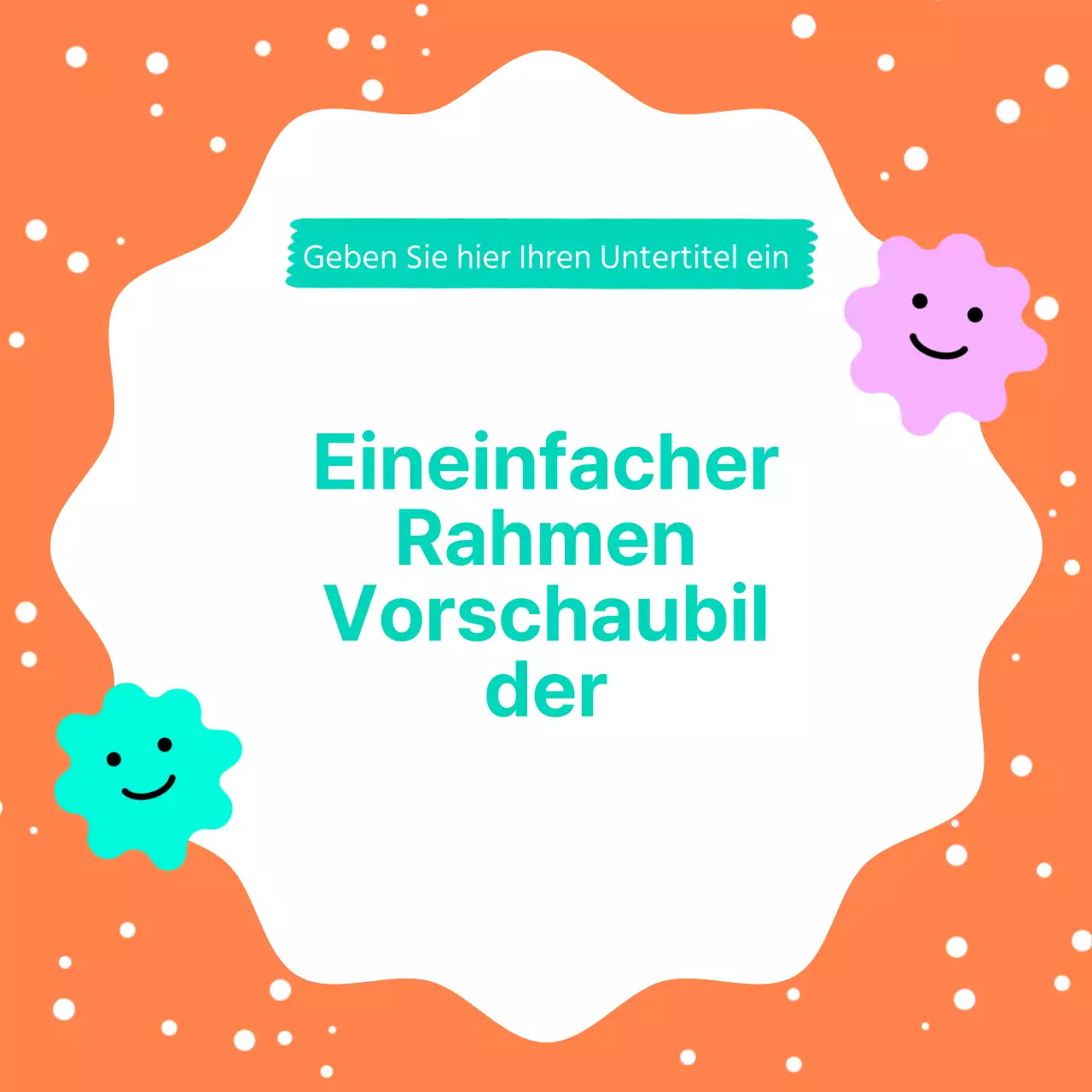 Einfache Hauptminiaturen in Chartreuse und Hot Pink