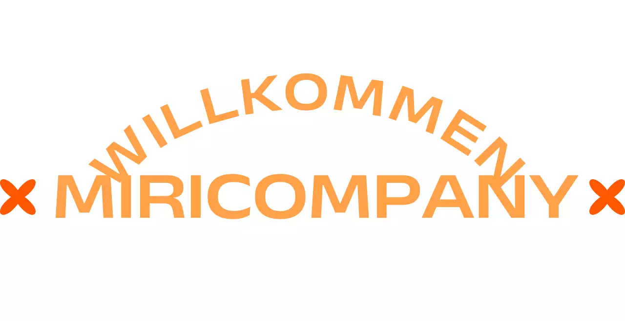 Einfaches Corporate Welcome Kit mit floralen Illustrationen