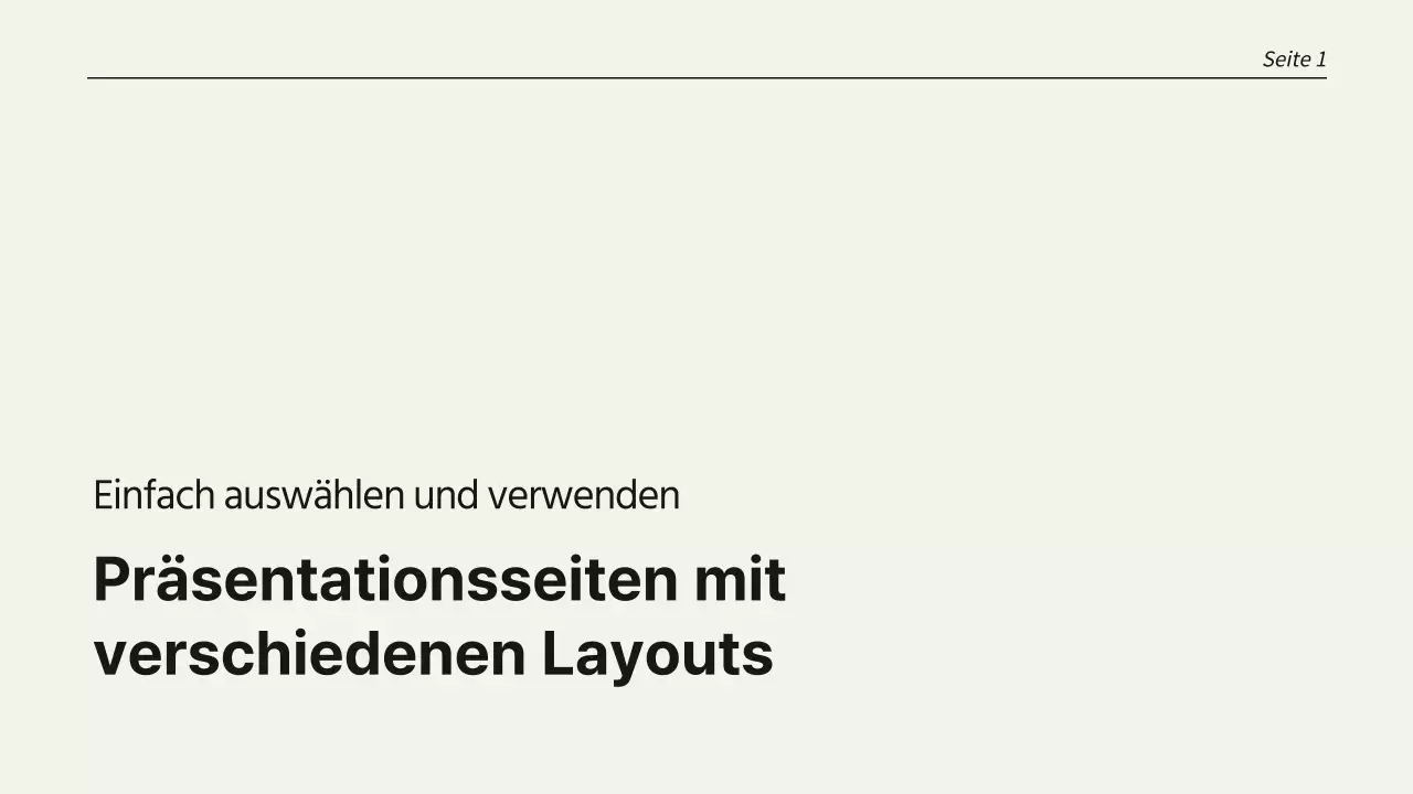 Trend-Präsentationsseiten in Beige und Schwarz mit verschiedenen Layouts Product Pitch