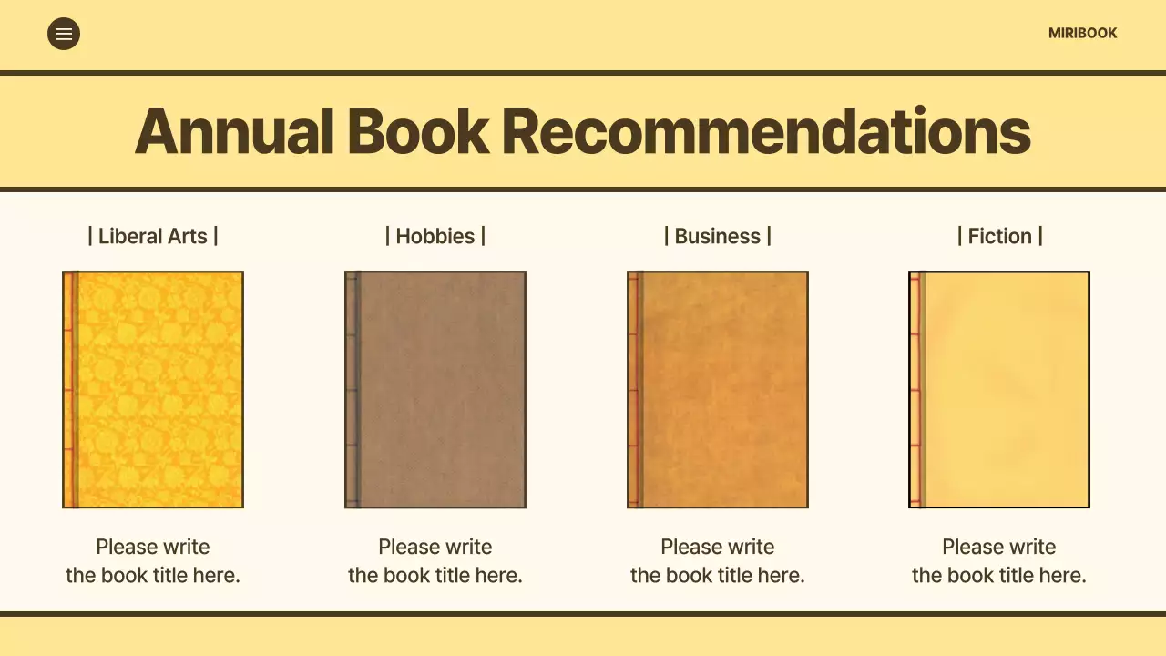 Beige Modern Book Club Promotion Presentation