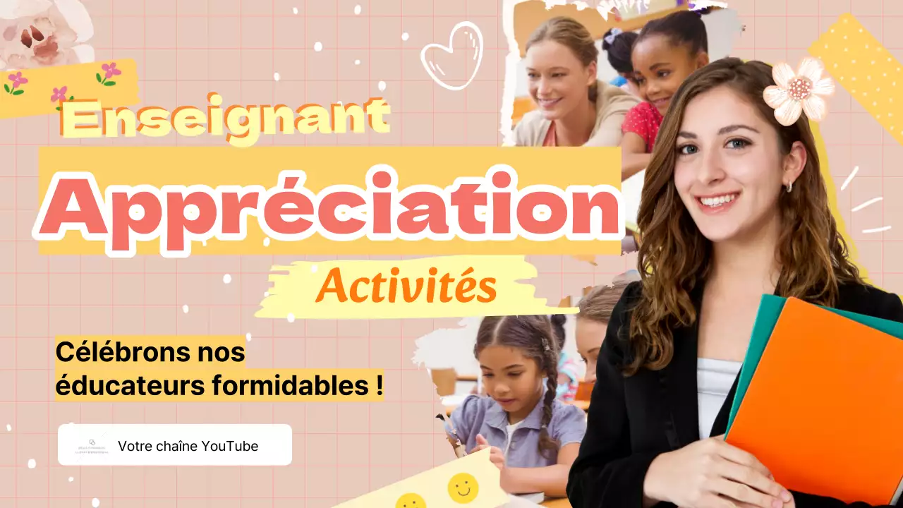Beige Modern Teacher Appreciation Day Thumbnail Video (en anglais)