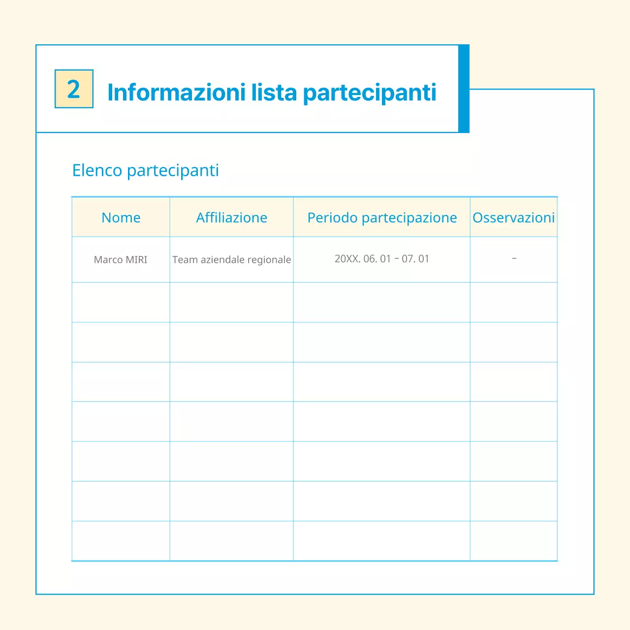 A proposito di CardNews con un tavolo semplice in avorio e azzurro