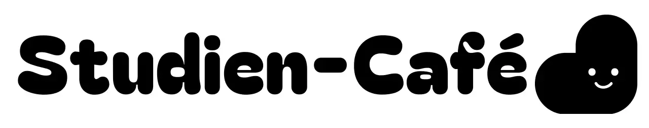 Studiencafé-Leseraum-Logo in einer runden Schriftart