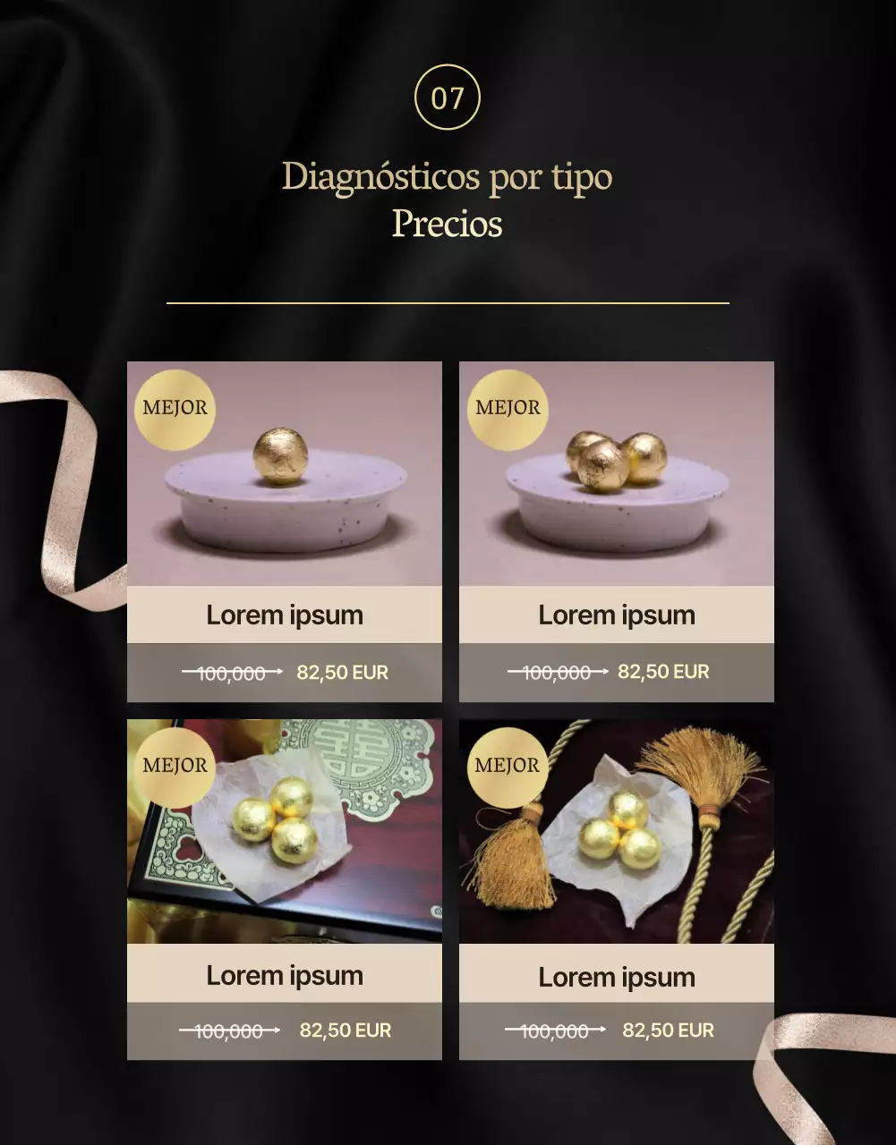 Guía de regalos de fitoterapia tradicional china para el Día de la Madre en negro y oro