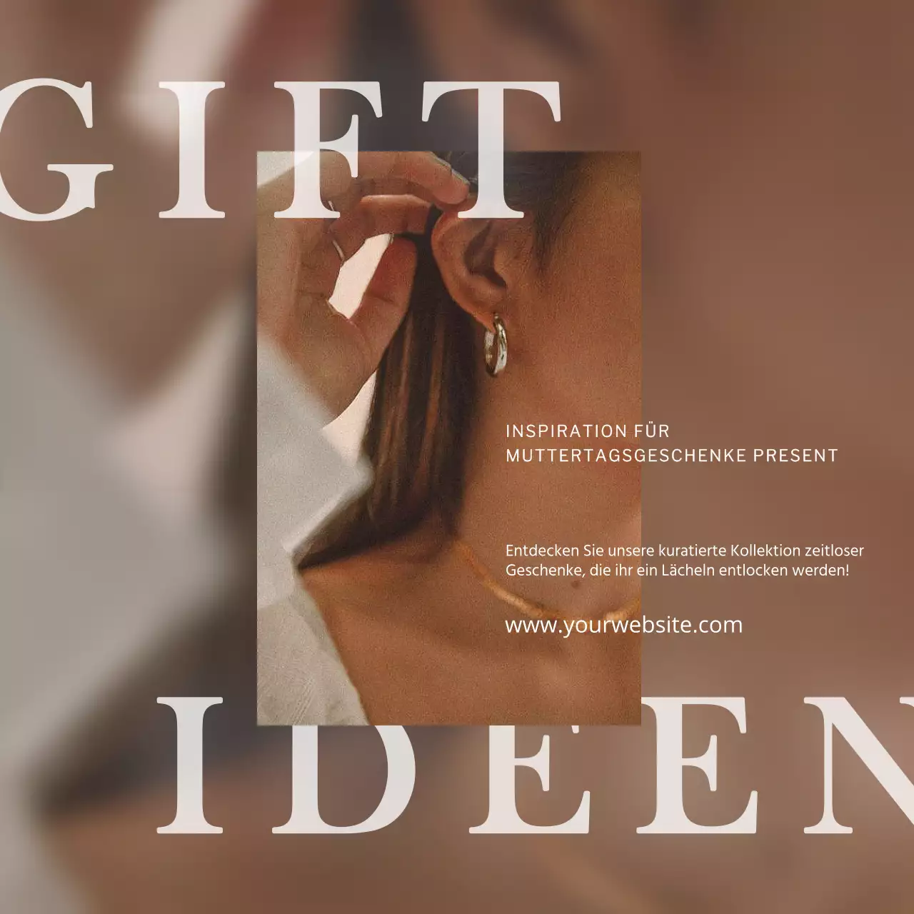 Braun Elegante Geschenkideen für den Muttertag Promotion