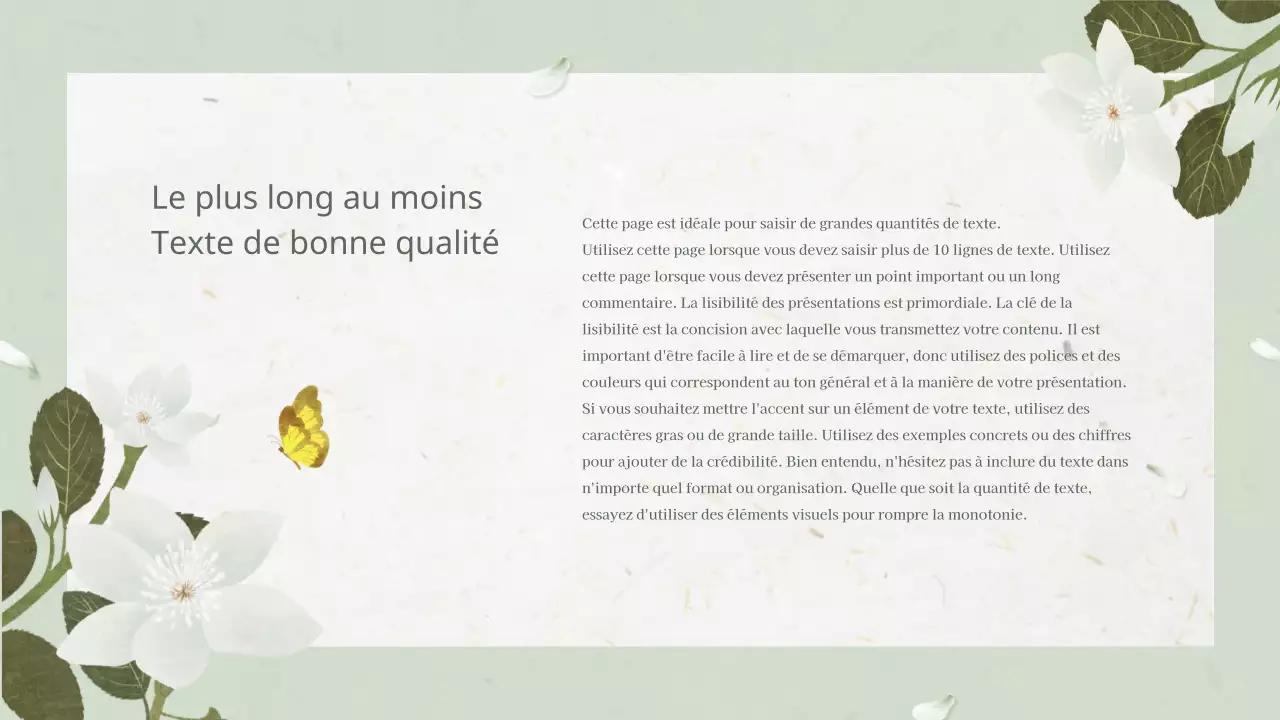 Plan de fleurs blanches orientales pour les plantes annuelles