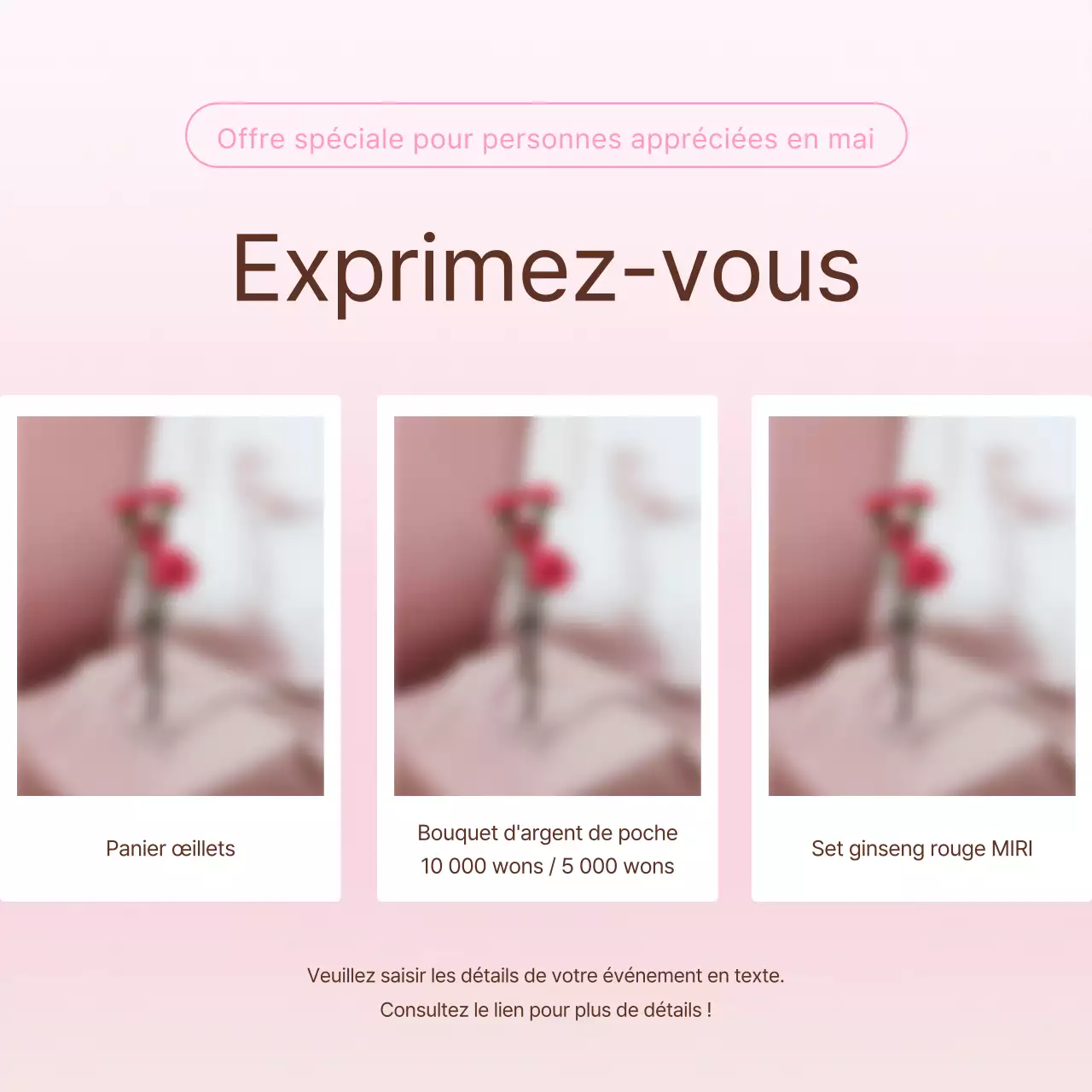 Promouvoir le Mois de la maison moderne sur les réseaux sociaux en rose et en rouge