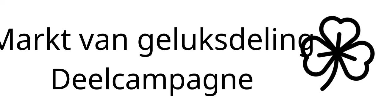 Liefdadigheidsdonatie met klaverplakken