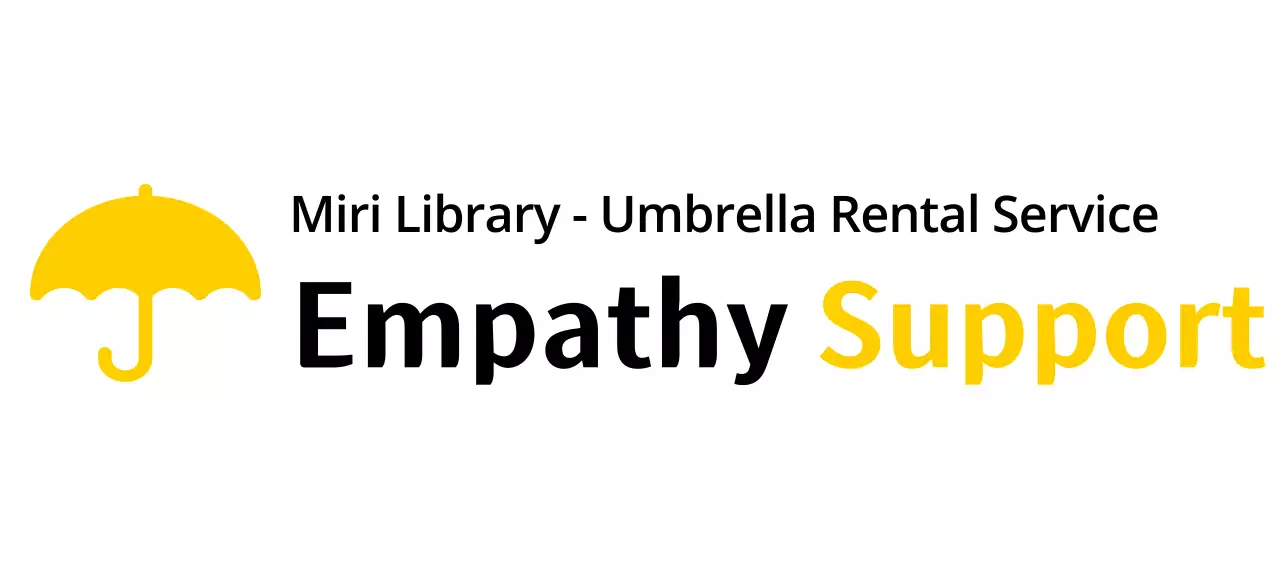 Rental service color design with umbrella icon