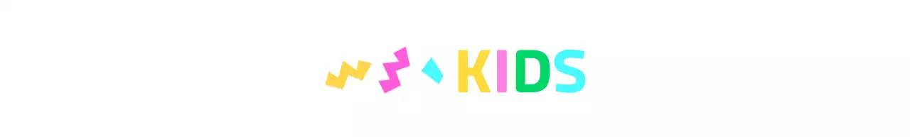 Desain dengan bentuk dan frasa yang penuh warna