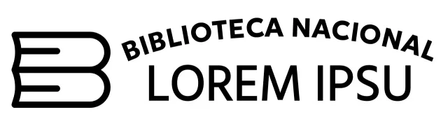 Concepto de apertura de biblioteca con ilustraciones en forma de libro