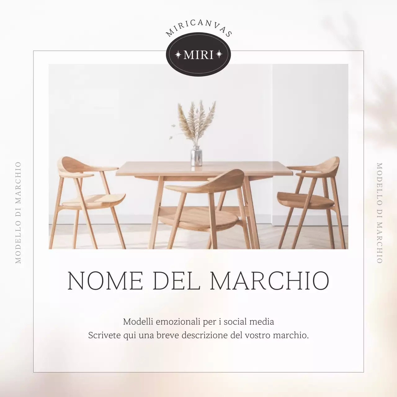 Promuovere mobili e interni semplici in avorio